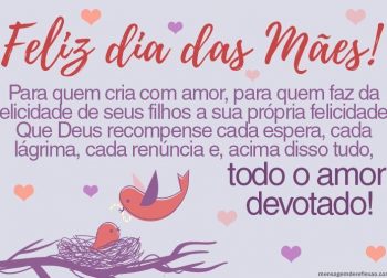 Feliz Dia das Mães!